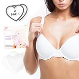 Belladonna 2-Pack Anti Wrinkle Chest Pad - Smoothing Silicone - Reusable - Sunburn Relief Wrinkle Pads