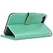 Arae Premium PU Leather Wallet Case with Kickstand and Flip Cover for iPhone 7/8 / SE 3rd Gen/SE 2020 4.7 inch - Green
