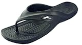 GEAR ONE Men's Rubber Sandal Slipper Comfortable Shower Beach Shoe Slip On Flip Flop