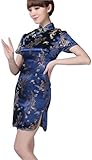 Blingland Dragon Chinese Cheongsam Dresses Party Dresses for Women