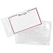 BigKitchen - Clear Vinyl 4 x 6 Inch Recipe Card Covers, Set of 48