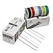 CBAZY Hook up Wire Kit (Stranded Wire Kit) 18 Gauge Flexible Silicone Rubber Electric Wire 6 Colors 16.4 feet Each 18 AWG