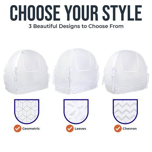 Crib Tent by Pro Baby Safety Premium See Through Mesh Mosquito Crib