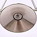 Wellmet 3 Lights Modern Pendant Lighting for Kitchen Island, Farmhouse Chandelier Dining Room Lighting Fixtures Hanging with Brushed Nickel Finish,Chandeliers Height Adjustable for Pool Table (Silver)