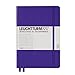 LEUCHTTURM1917 - Notebook Hardcover Medium A5-251 Numbered Pages for Writing and Journaling (Purple, Ruled)