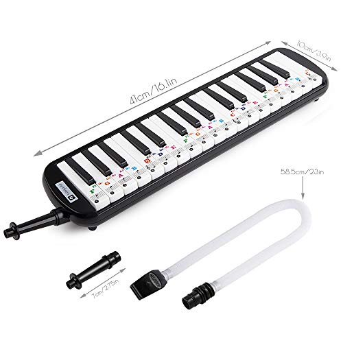 4 Vangoa+Portable+Melodica+Mouthpieces+Beginners