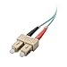 Cable Matters 10Gb 40Gb OFNP Plenum Rated Multimode Duplex 50/125 OM3 Fiber Cable (LC to SC Fiber Optic Cable, SC to LC Fiber Patch Cable) 3m