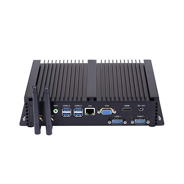 HUNSN-Fanless-Industrial-Computer-IPC-Mini-PC-Windows-10-ProLinux-Ubuntu-Intel-Quad-Core-I7-8565UIM03-AC-WiFiBT40VGAHDMILAN2COM-RS2323USB204USB30-32G-DDR4-RAM256G-SSD HUNSN Fanless Industrial Computer, IPC, Mini PC, Windows 11 or Linux Ubuntu, Intel I7 8550U 8565U 8665U, IM03, VGA, HDMI…