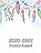 2020-2022 Monthly Planner: Boho Feathers Cover | 3 Year Planner with Holidays | Agenda Yearly Goals by John Book Publishing