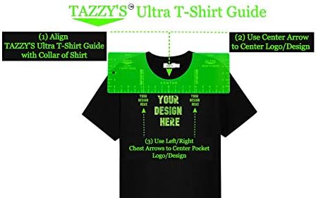 Download Tazzy S Ultra T Shirt Guide T Shirt Ruler Tshirt Alignment Tool Tee Shirt Ruler Guide For Vinyl Tshirt Ruler For Vinyl Alignment Heatpress Htv Svg Amazon Ae
