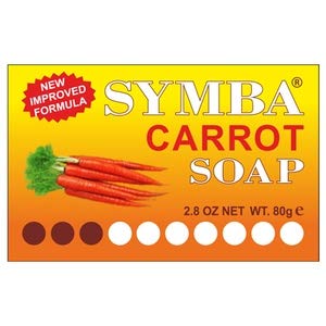Symba Carrot Soap 2.8 Oz/80 g - Pack of 12