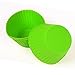Webake Jumbo Silicone Muffin Cups, 3.5 Inch Jumbo Silicone Baking Cups Reusable Cupcake Liners Nonstick Large Cake Cups Set Stand Alone Cupcake Holder, 12 Pack Auto Cup Holder Liner
