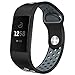NO1seller Top Bands Compatible for Fitbit Charge 3 Small Large, Soft Silicone Sport Strap with Air Holes Replacement Wristband for Fitbit Charge 3 and Charge 3 SE Fitness Tracker