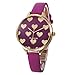 Balakie Women's Watch, Ladies Watch Casual Heart Pattern Dial Thin Faux Leather Quartz Analog Wrist Watch