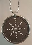 Bio Field Energy Pendant with Crystals and Metal Ring 4499 Gauss. Gain True Vibrational Bio Magnetic Energy Fields