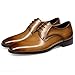 GIFENNSE Mens Leather Oxford Dress Shoes Formal Lace Up Modern