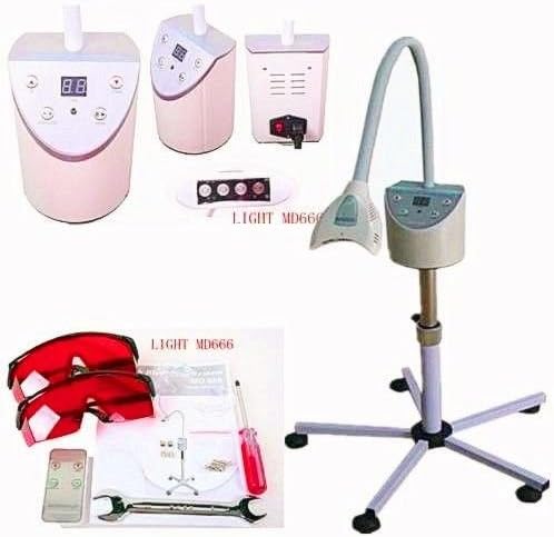 Led Teeth Whitening-US! Mobile led dental teeth whitening bleaching light lamp ACCELERATOR with UV protection goggles for mobile best teeth whitening business used with teeth whitening gel