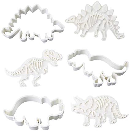 クッキー型恐竜かび クッキーカッター お弁当 キャラ弁 クッキーカッタークリスマスケーキギフト6