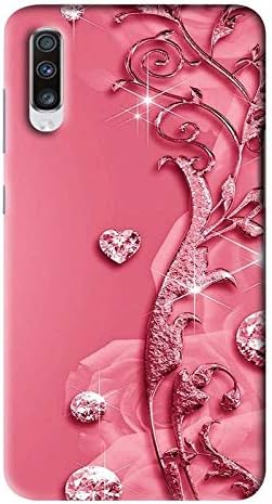 Compatible for Samsung Galaxy A70 Printed Back Cover with Full Proof Protection, Designer Look Back Cover