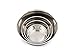 Food Grade Stainless Steel Pet Food & Water Bowl with Non-Skid Silicone Bottom, Beautiful Modern Design, Dishwasher-Safe