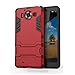 Cocomii Iron Man Armor Microsoft Lumia 950 Case, Slim Thin Matte Vertical & Horizontal Kickstand Reinforced Drop Protection Fashion Phone Case Bumper Cover Compatible with Microsoft Lumia 950 (Red)
