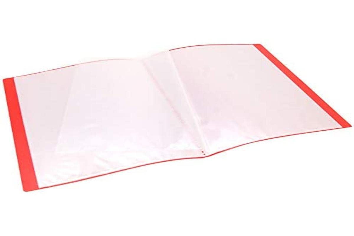 WAYTEX 931412 Document Protector A4 60 Pockets 30 Pockets Polypropylene Cover Red