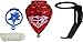 3 Pack Diamante Durable Plastic Spin Tops & Metal Tip Made in Mexico - Trompo Mexicano Diamante Plástico Durable & Punta de Metal (Pack of 3 Assorted Colors)