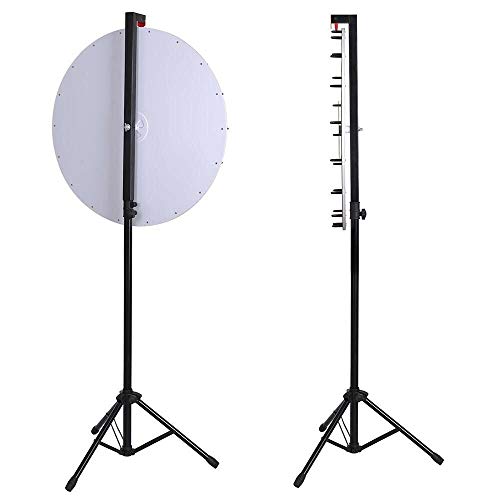 AyaMastro 30 inches Prize Wheel Spinning Slot Colorful Spin Game Adjustable Tripod Stand Corporate Events Fortune Activities Trade Show Parties with Ebook