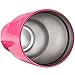 Romatlink Hot Pink Powder Coated 30 Oz. SIC (Seriously Ice Cold) Stainless Steel Tumbler Double Wall Vacuum Insulated Cup No Sweat Travel Mug Coffee Cup & Therm, 50oz