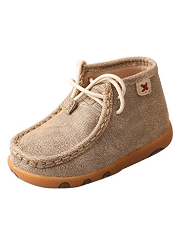 Twisted X Toddler-Boys' Dusty Driving Moc Brown 6 D
