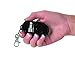 Mace Brand Personal Alarm Keychain, Emits Powerful 130dB Alarm, Includes Built-in Keychain and Backup Whistle, Batteries Included, Great for Self-Defense, Black