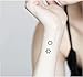 Many Kinds of Fashion Temporary Tattoo Transfer Stickers for Adult & Men & Women, Long Time Lasting Body Sticker(20pcs)