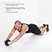 Gold Coast Ab Wheel Roller with Knee Mat - Abdominal, Core and Full Body Strength Exercise Equipment