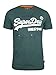 Superdry Men's Shop Duo Graphic T-Shirt, Green, Medium