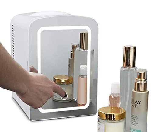 Koolatron COSM4 Mirrored LED Cooler/Mini Fridge for Cosmetics