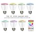 Bluetooth Led Light Bulb Color Changing Smart Light Remote Control Speaker Wireless Dimmable