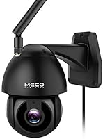 IP Kamera Outdoor, MECO ELEVERDE 1080P WLAN Kamera HD Schwenk-/Neige-WiFi-Kamera mit Wasserdichtigkeit,...