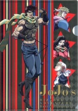 Amazon Co Jp ジョセフ シーザー リサリサ スージーq クリアファイル ジョジョの奇妙な冒険 The Animation ローソン お菓子キャンペーン品 ホビー 通販