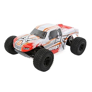 ECX AMP MT 1:10 2WD Monster Truck:White/Orange RTR