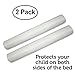 Sharebear 2 Soft Foam Bed Bumpers for Babies, Toddlers, Kids, Adults, Bedrails That Stay Put - Bed Bumper Keeps Your Child Safe and Secure