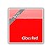 Bogar Tech Designs - Letter Inlay Overlay Decal Sticker Vinyl Letters for Front Hood Grille Compatible with Ford Ranger 2019, Gloss RED