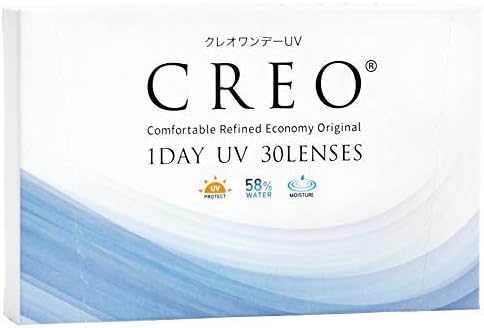 Amazon クレオワンデーuvモイスト 30枚 1箱 1日使い捨て コンタクトレンズ 8 7 Prw 4 75 Creo コンタクトケース