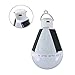 Portable Solar Power LED Bulb Indoor Outdoor Rechargeable Emergency Lights Waterproof Hanging Camping Lamp (USB Charge Andrio Port + Top Button Swicth)