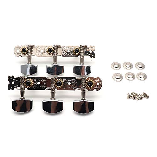 Timiy Guitar String Tuning Machine Head/Guitar Tuning Keys 3 Left / 3 Right Alignment- Set of 2