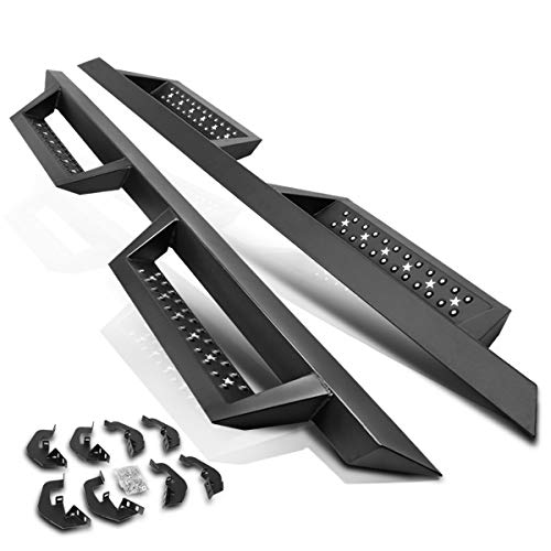 3STONZ 6" Aluminum Running Boards Compatible For 2020-2025 Chevy Silverado/GMC