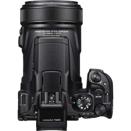Nikon P1000 Camera Digital Coolpix COOLPIX Black 16.7 MP (Renewed