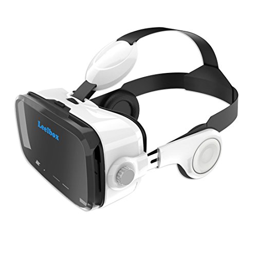 3d vr glasses headset google cardboard 120° degree vie…