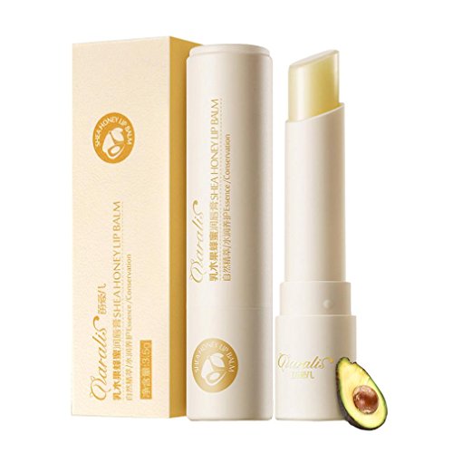 Girls Lipstick,3 Colors Optional Women Beauty Fruit Flavor Moisturizing Lipstick Ladies Sexy Charming Waterproof Avocado Lemon Cherry Lip Makeup Cosmetics Best Decoration On Your Lips (Yellow)