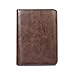 iPad Mini Case, iPad Mini 4 Case, GMYLE Business Portfolio Travel Case for iPad Mini Retina - Brown R-64 Pattern PU Leather Protective Slim Folio Stand Case Cover (with Card Slots and Money Pocket)