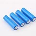 Vamery 10 Pack Neutral 3.7V-4.2V 5000mAh 18650 Rechargeable Lithium Battery Blue